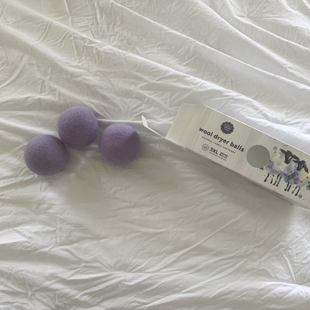 100% pure wool dryer balls size XL
